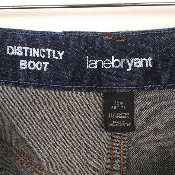 Lane Bryant Distinctly Boot Cut Jeans | sz 18P - Picture 3 of 4